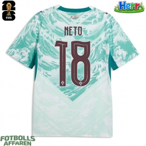 Portugal Pedro Neto #18 Bortatröja VM 2026 Kortärmad